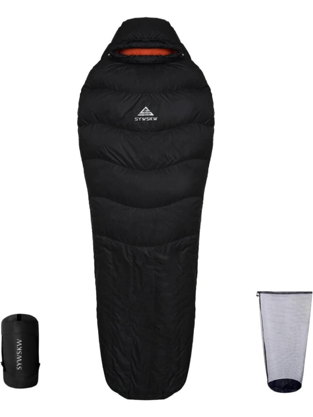 Cozy Large Down Sleeping Bag with Pillow - Perfect for Adults & Teens Camping